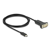 DeLOCK Delock - USB / seriell kabel - 24 pin USB-C till RS-232 - 2 m