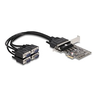 DeLOCK Delock - seriell adapter - PCIe 2.0 - RS-232 x 1