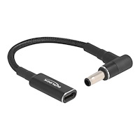 DeLOCK Delock - strömadapter - 24 pin USB-C till DC-jack 5,5 x 3,0 mm - 15 cm