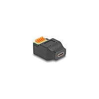 DeLOCK Delock - USB typ C-adapter - 5-stifts terminalblok till 24 pin USB-C