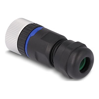 DeLOCK Delock nätverkskontakt - svart