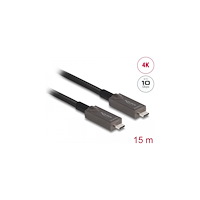 DeLOCK Delock - USB typ C-kabel - 24 pin USB-C till 24 pin USB-C - 15 m