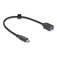 DeLOCK Delock - USB typ C-kabel - 24 pin USB-C till USB - 25 cm
