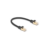 DeLOCK Delock patch-kabel - 25 cm - svart
