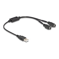 DeLOCK Delock adapter för tangentbord/mus - USB 2.0
