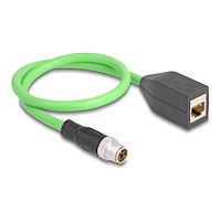 DeLOCK Delock nätverksadapterkabel - 50 cm - grön