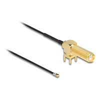 DeLOCK Delock antennkabel - 15 cm - svart