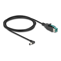 DeLOCK Delock - USB-kabel med egen strömförsörjning - USB PlusPower (12 V) till DC-jack 5,5 x 2,1 mm - 2 m