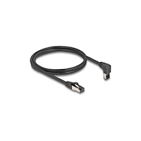 DeLOCK Delock nätverkskabel - 1 m - svart