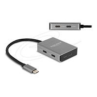 DeLOCK Delock - hubb - 10 Gbps, med USB-C-anslutning - 4 portar