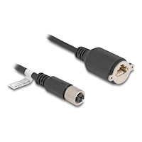 DeLOCK Delock nätverkskabel - 1 m - svart