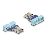 DeLOCK Delock - intern USB-adapter - 19-stifts USB 3.1-kontakt till 20 pin USB Typ E