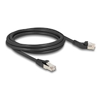 DeLOCK Delock patch-kabel - 2 m - svart
