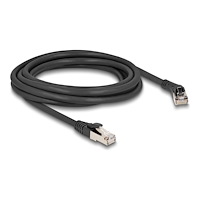 DeLOCK Delock patch-kabel - 3 m - svart
