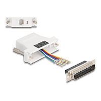 DeLOCK Delock Assembly Kit - seriell adapter - vit