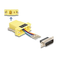 DeLOCK Delock Assembly Kit - seriell adapter - gul