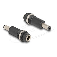 DeLOCK Delock - strömadapter - Växelströmsjack 5,5 x 2,5 mm till DC-jack 5,5 x 2,1 mm