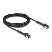 DeLOCK Delock patch-kabel - 5 m - svart