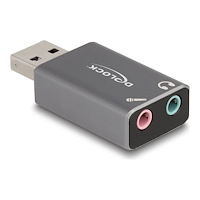 DeLOCK Delock USB-A-adapter för hörlursuttag