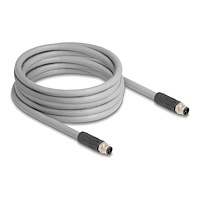 DeLOCK Delock - sensorkabel - 5-stifts M12 till 5-stifts M12 - 5 m