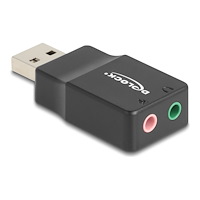 DeLOCK Delock USB-A-adapter för hörlursuttag