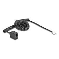 DeLOCK Delock telefonkabel - 3 m - svart