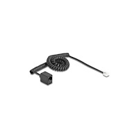 DeLOCK Delock telefonkabel - 3 m - svart