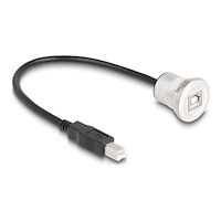 DeLOCK Delock - USB-förlängningskabel - USB typ B till USB typ B - 30 cm