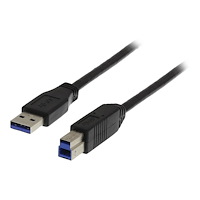Deltaco DELTACO USB3-120S - USB-kabel - USB typ A till USB Type B - 2 m
