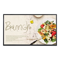 LG Electronics LG 32SM5J SM5J Series - 32" med integrerat Pro:Idiom LED-bakgrundsbelyst LCD-skärm - Full HD - för digital skyltning