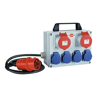 Brennenstuhl brennenstuhl BKV 2/4 T IP44 - kraftdistributionsenhet