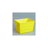 SANSAC Riskavfallsbehållare 25L gul