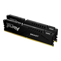 Kingston Technology Kingston FURY Beast - DDR5 - sats - 64 GB: 2 x 32 GB - DIMM 288-pin - 6400 MHz / PC5-51200 - ej buffrad