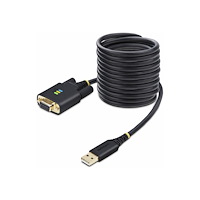 StarTech.com StarTech.com 10ft (3m) USB to Null Modem Serial Adapter Cable, Interchangeable DB9 Screws/Nuts, COM Retention, USB-A to...