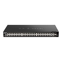 D-Link D-Link DGS 1520-52 - switch - 52 portar - smart - rackmonterbar