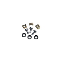 IC Intracom Intellinet Cage Nut Set, 50 Pack - M6 Nuts, Bolts and Washers, Suitable for Network Cabinets/Server Racks, Plastic Stora...