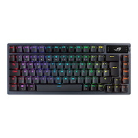 ASUSTeK COMPUTER ASUS ROG Azoth - tangentbord - 75% mini-keyboard - med OLED-display - QWERTZ - tysk - svart Inmatningsenhet