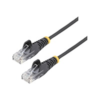 StarTech.com StarTech.com 50cm Slim LSZH CAT6 Ethernet Cable, 10 Gigabit Snagless RJ45 100W PoE Patch Cord, CAT 6 10GbE UTP Network C...