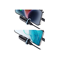 Anker Group Anker 323 strömadapter för bil - USB, 24 pin USB-C - 52.5 Watt