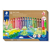 STAEDTLER STAEDTLER buddy 3 in 1 - färgpenna - svart, röd, blå, grön, ljusblå, gul, orange, violett, ljusgrön, magenta, turkos, ko...