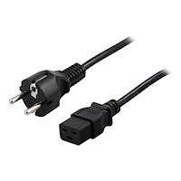 Deltaco DELTACO - strömkabel - power CEE 7/7 till IEC 60320 C19 - 3 m
