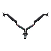 Kensington Computer Products Group Kensington SmartFit One-Touch Height Adjustable Dual Monitor Arm monteringssats - justerbar arm - för 2 monitorer
