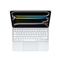 Apple Apple Magic Keyboard - tangentbord och foliefodral - med pekdyna - QWERTY - dansk - vit Inmatningsenhet