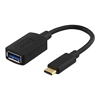Deltaco DELTACO USBC-1204 - USB typ C-adapter - USB typ A till 24 pin USB-C - 15 cm