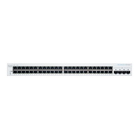 Cisco Systems Cisco Business 220 Series CBS220-48T-4G - switch - 52 portar - smart - rackmonterbar