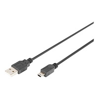 Digitus DIGITUS - USB-kabel - USB till mini-USB typ B - 3 m
