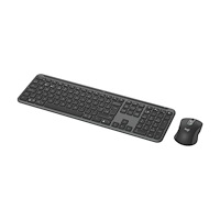 Logitech Logitech Signature Slim Combo MK950 - sats med tangentbord och mus - 100% full size - QWERTZ - tysk - grafit Inmatningse...