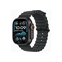 Apple Apple Watch Ultra 2 - svart titan - smart klocka med Ocean-band - svart - 64 GB