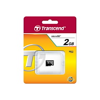 Transcend Information Transcend - flash-minneskort - 2 GB - microSD