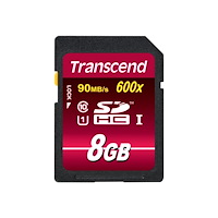 Transcend Information Transcend Ultimate - flash-minneskort - 8 GB - SDHC UHS-I